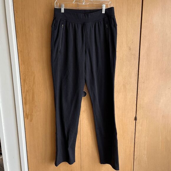 Lululemon Black Men's Yoga Studio Pants Drawstring Waist Size M - Picture 1 of 16